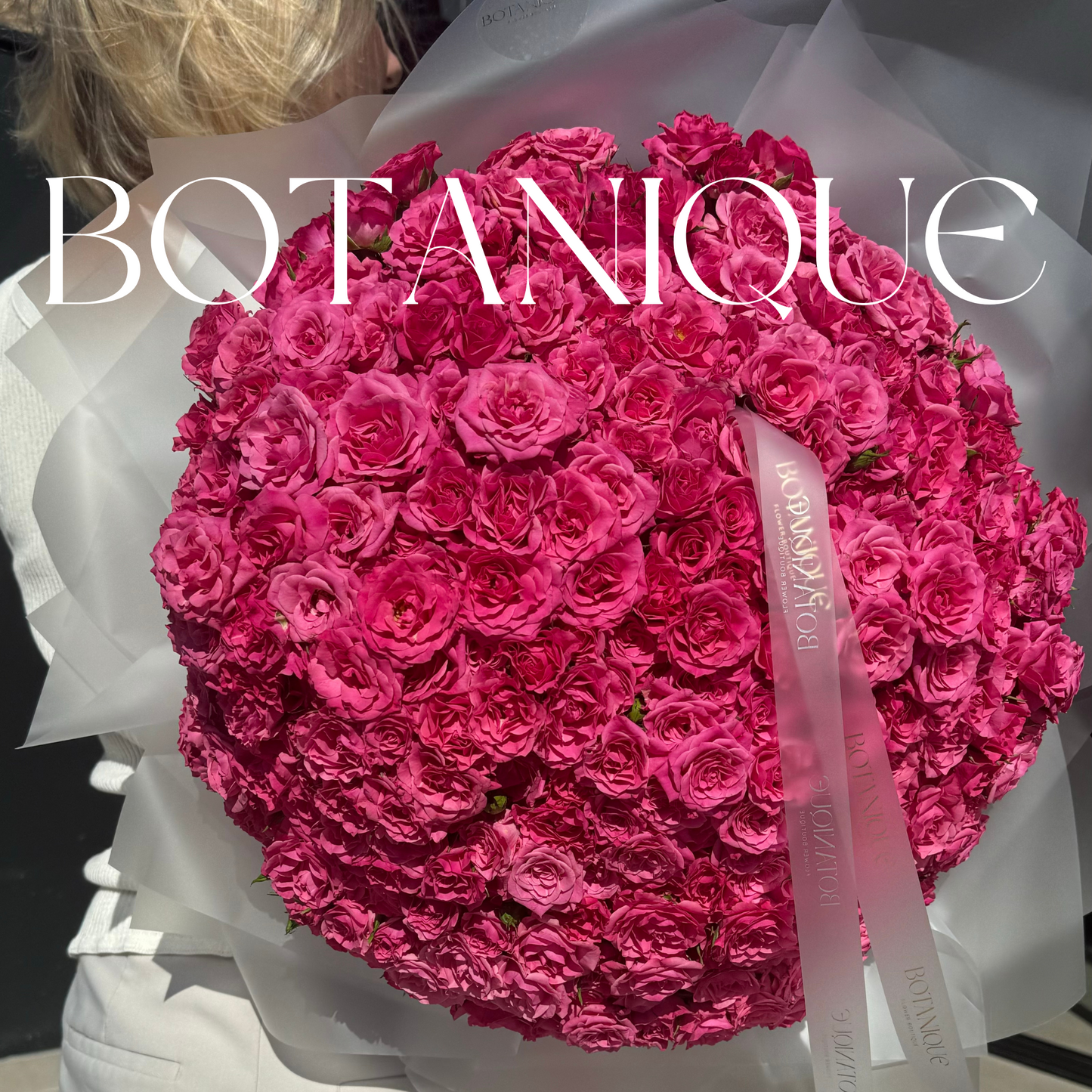 101 rosas ramificadas en color fucsia